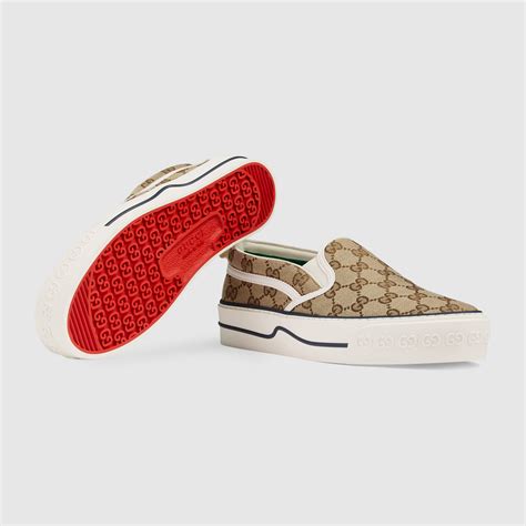 gucci slip on sneakers womens|Gucci slip on sneakers women.